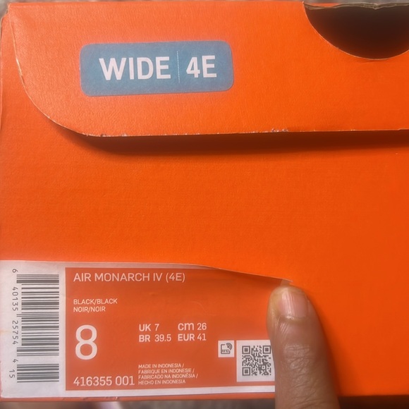 New In Box Nike Air Monarch IV 4E-Wide, 8 - Picture 10 of 12